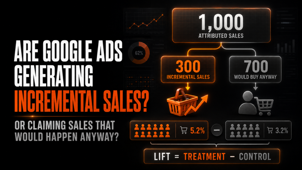 Are Google Ads Generating Incremental Sales?