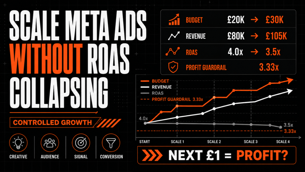 How Do You Scale Meta Ads Without ROAS Collapsing