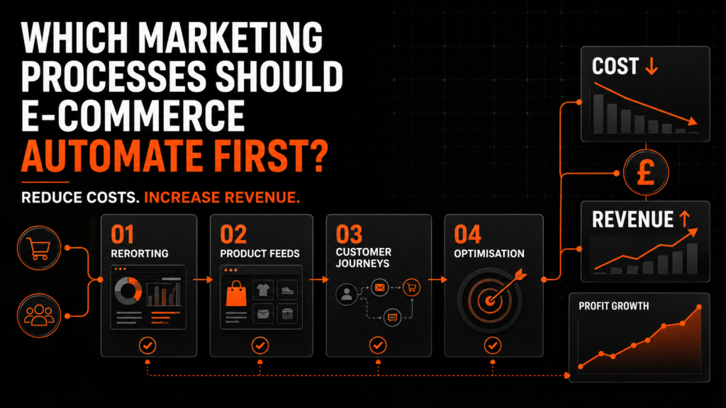 marketing processes should an e-commerce business automate first